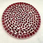 Mozaik stakleni dekorativni tanjir