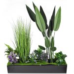 Veštačko zelenilo u žardinjeri