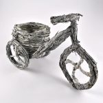 Korpa za cveće bicikl