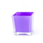 Četvrtasta staklena posuda