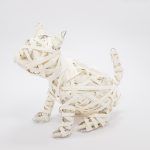 Korpa za cveće mačka