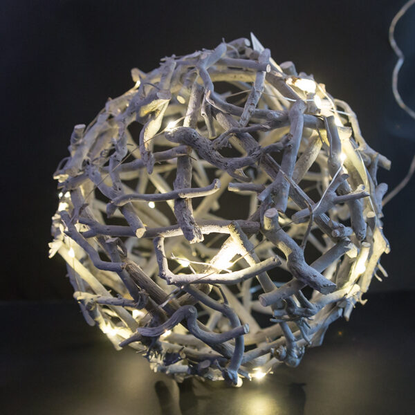 Drveni LED lampion 480722