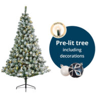 Novogodišnja jelka Imperial pine decorated - Slika 2