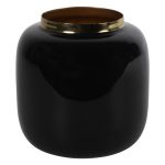 Metalna vaza Madras S black