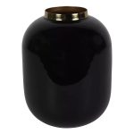 Metalna vaza Madras S black