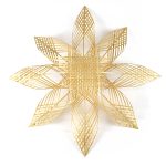 Suva dekoracija - pahulja